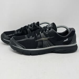 Avia Black & Grey Low Top Mesh Sneakers Mens Size 10